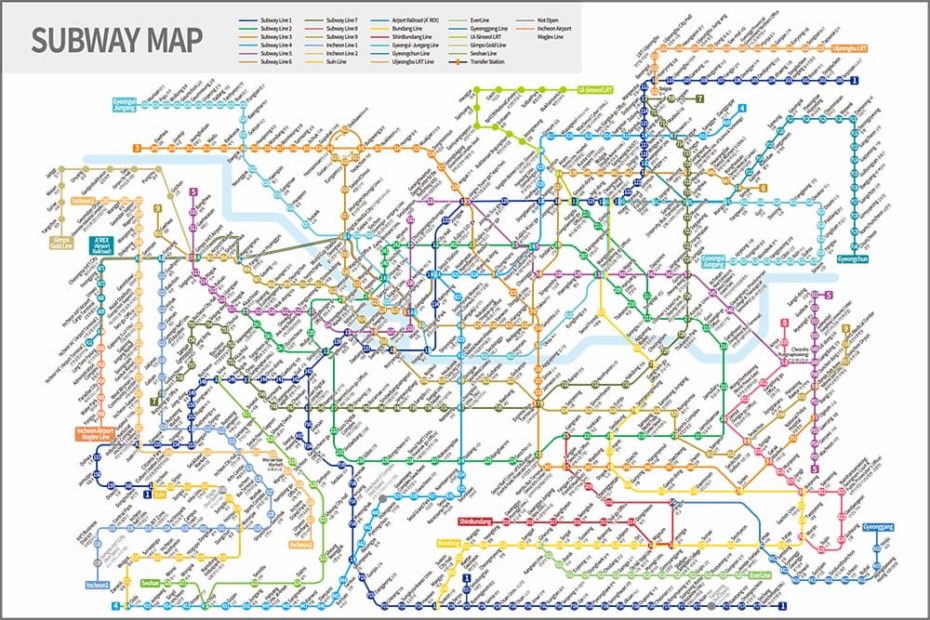 A Beginners' Guide to Seoul Subway & Train Systems